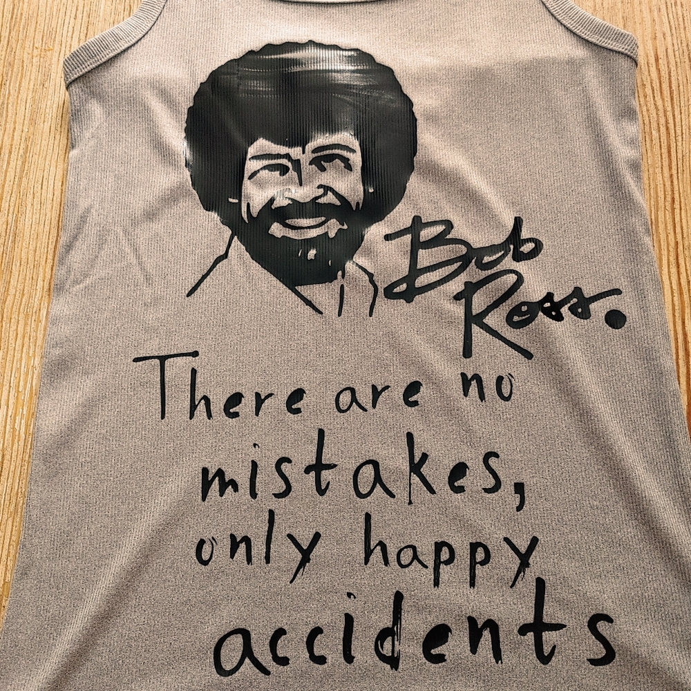 Bob ross tank top
